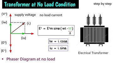transformer on no load | no load transformer in hindi | no load condition of transformer | in hindi
