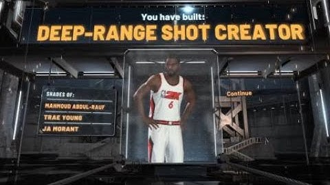 NBA 2K21 Deep Range Shot Creator