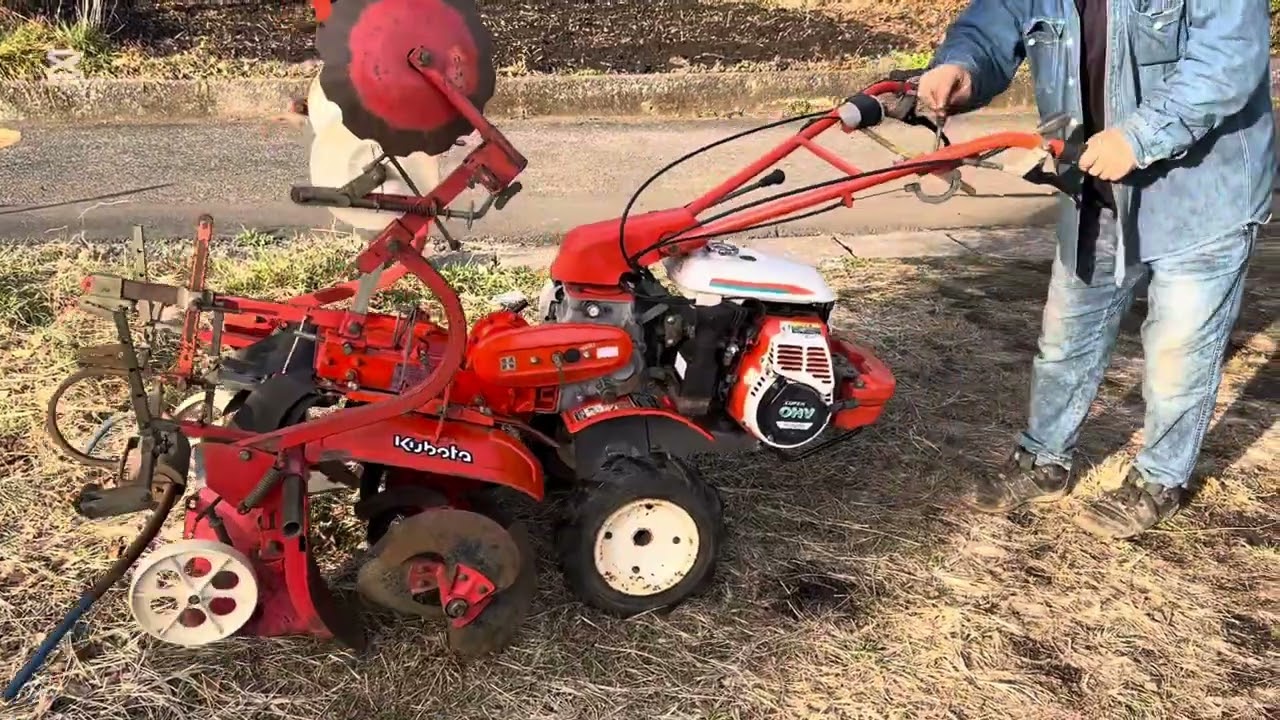 シバウラ マルチ　管理機 マルチャー仕様 10馬力 畝立 成型機 丸畝 動画有 シバウラ マルチ 管理機 マルチャー仕様 10馬力 畝立 成型機 丸畝 動画