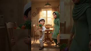 Milk Drinking Dua 🥛 | Beautiful Islamic Story for Kids | Learn Sunnah Daily | Short Islamic Reminder