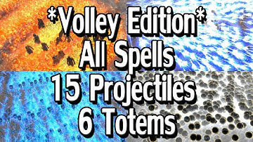Path of Exile 3.1: Volley Edition - All Projectile Spells /w 6 Totems & 15 Projectiles + MTX