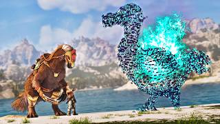 Testing the NEW and IMPROVED THERIZIONSAUR against a BOSS! | ARK ASA Descended #6