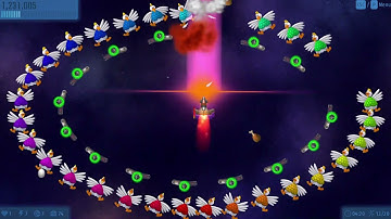 Tiến Nguyễn TV - (Early Access) Chicken Invaders Universe - Mission: Weapons Training (Easy) #1 #611