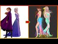 FROZEN: Elsa Anna TRANSFORMATION - Disney Princesses SWITCH UP Fashion Compilation