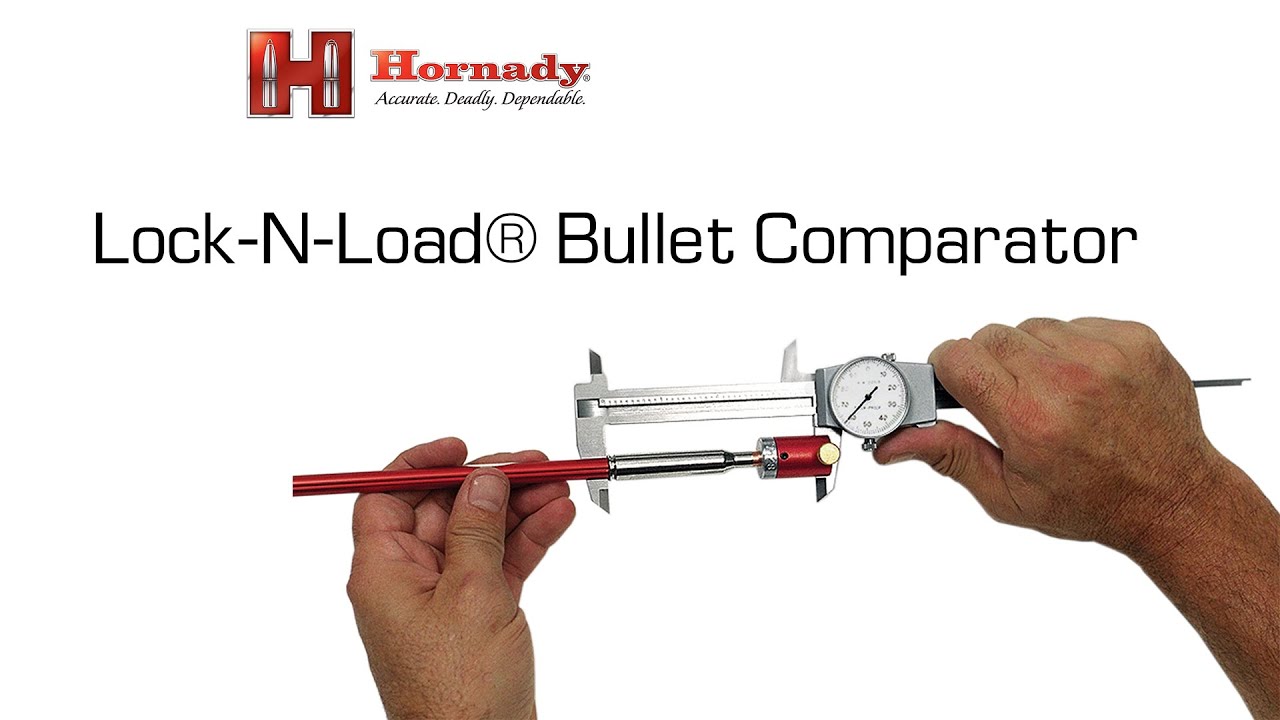 Hornady Comparator Insert Chart