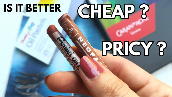 PENTEL Oil Pastels VS CARAN DACHE NEOPASTEL Review...