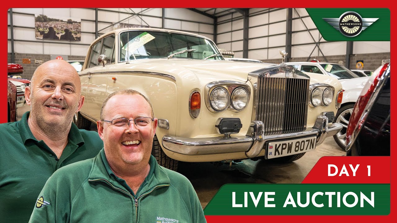 LIVE CLASSIC CAR AUCTION | 900 Lots! | Mathewsons November Auction Day 1