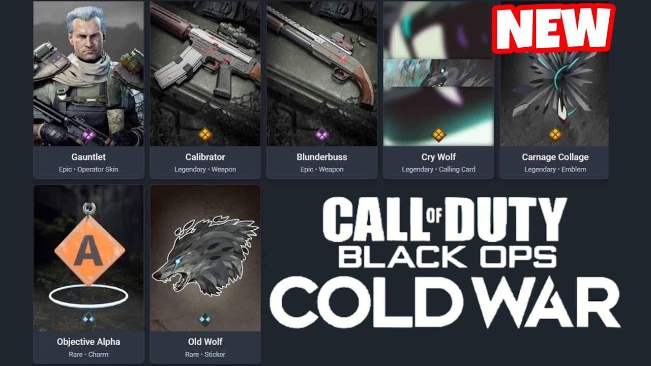 FIELD GENERAL BUNDLE - BLACK OPS COLD WAR SEASON 2 RELOADED