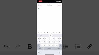 Niswonger Online  How to Submit Text Assignments Canvas Student App