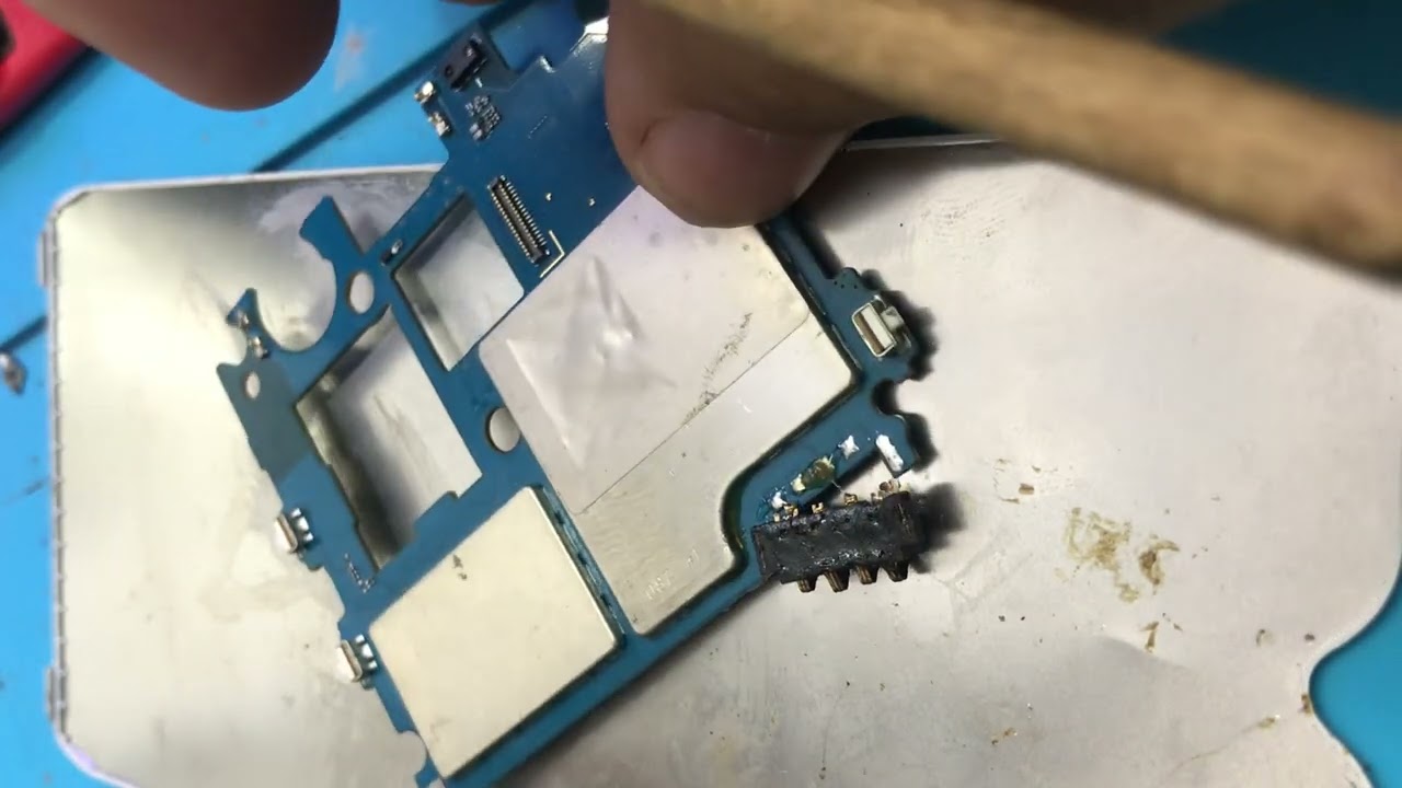 Troca de conector dá bateria j2 core….