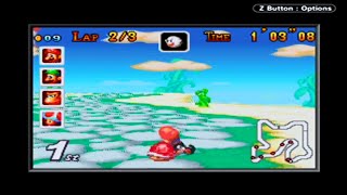 Mario Kart Super Circuit Gameplay (GBA)