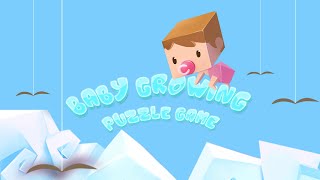 iPhone and iPad game trailer: Baby Growing Puzzle 2048 iOS game screenshot 3