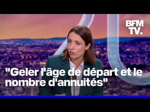 Retraites: l'interview de Sophie Binet (CGT) en intégralité