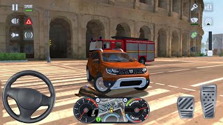 Taxi Simulator 2020 - Dacia Duster Chaos in City - Car Games Android iOS Gameplay screenshot 4