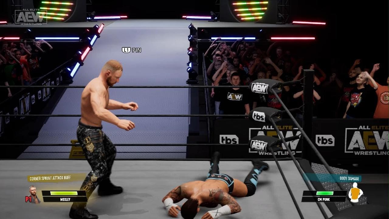 AEW: Fight Forever-Jon Moxley Vs CM Punk