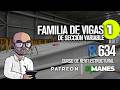 634 Familia de Vigas de sección variable 01
