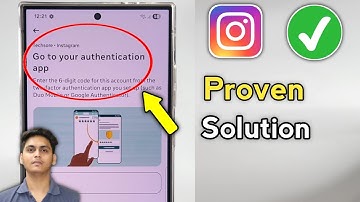 Go to your authentication app instagram | authentication app instagram | insta 8 digit backup Code
