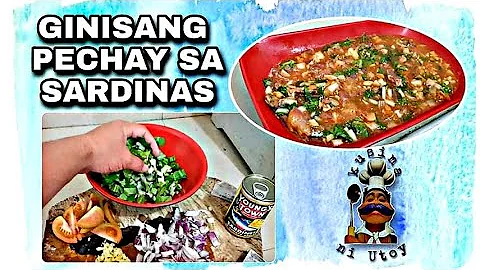 Ginisang Pechay Na May Sardinas | Ginisang Pechay With Sardines Recipe | Kusina Ni Utoy