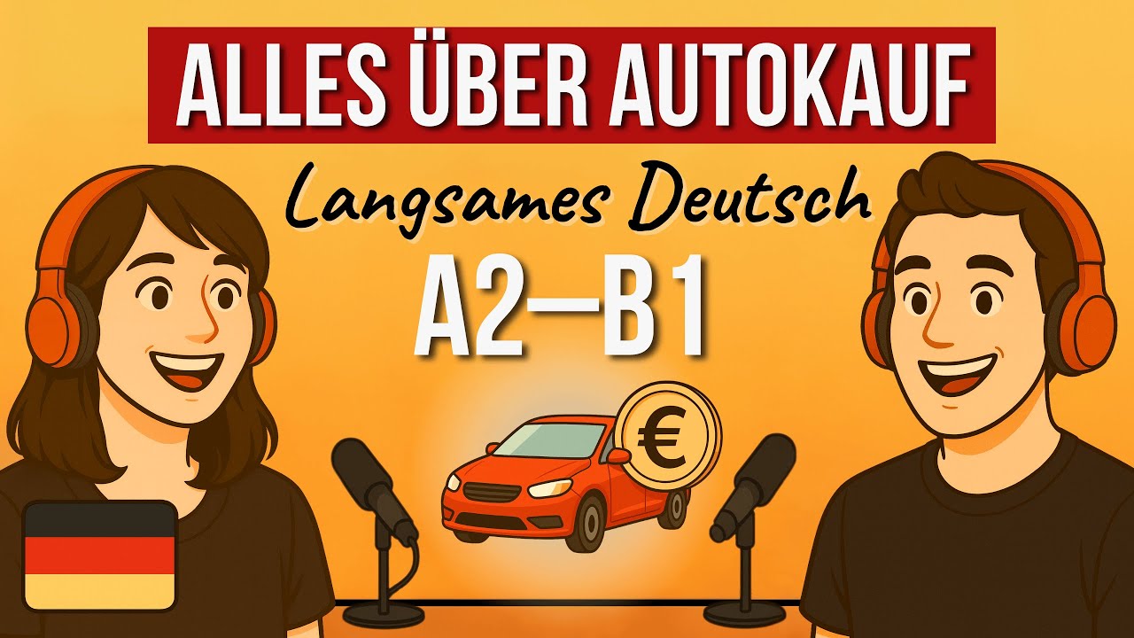 🧠 Учим немецкий на реальных темах – Покупка авто в Германии простыми словами!