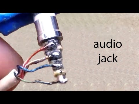 How to repair earphones head jack at home under 1 minute