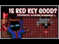 IS RED KEY GOOD?  |  Exploring all 165 rooms on Basement I...