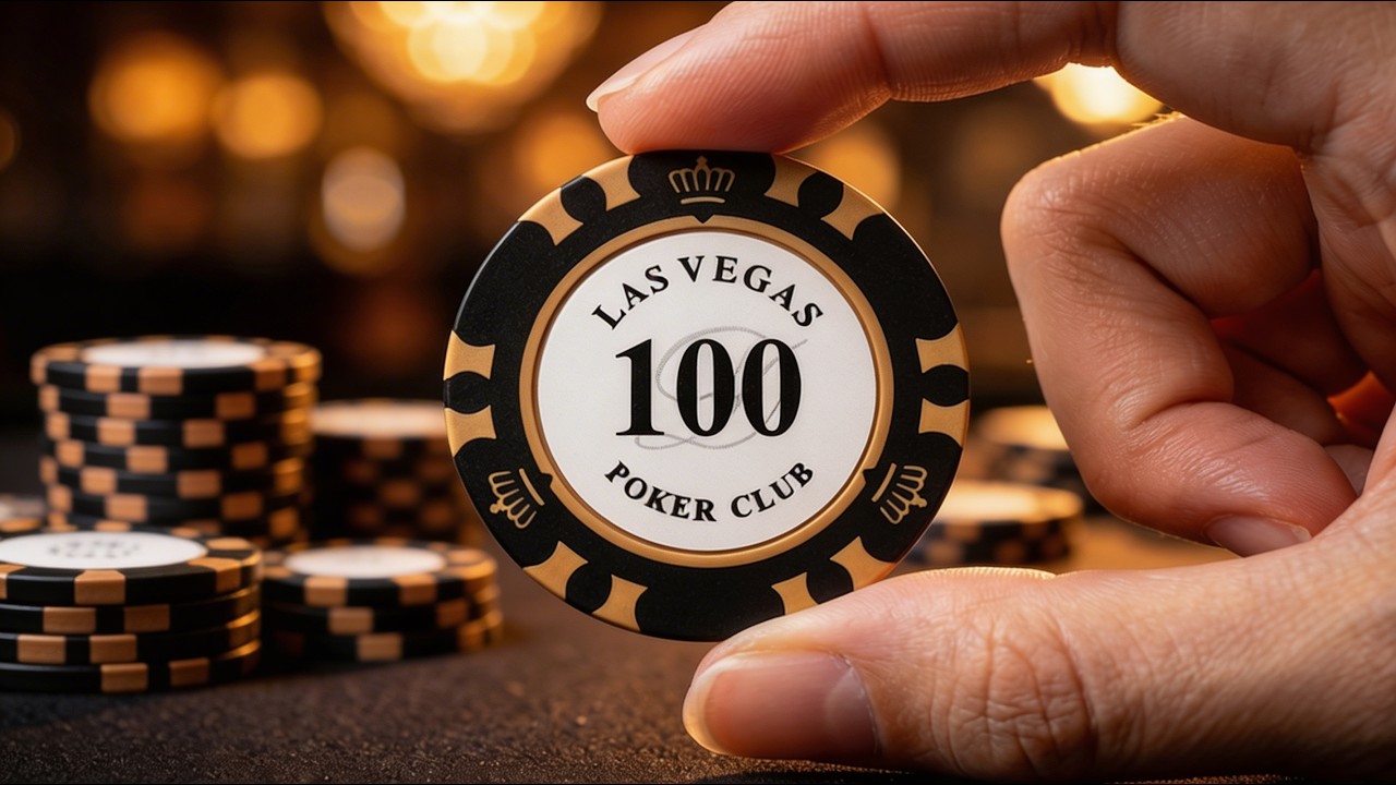 Poker Set Las Vegas Poker Club Cash Game 1000