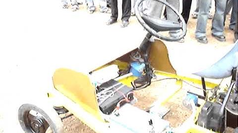 Keralas First Remote Guided Vehicle / Car - College Project