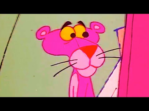 PINK PANTHER Clips - "Paint + Shark" (1969)