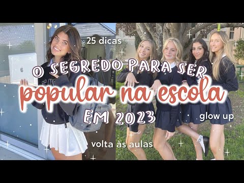 Vídeo: 4 maneiras de parecer legal na escola