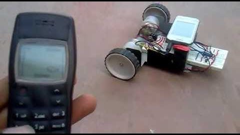Wireless Controlled Robot via GSM (without microcontroller) - Robotics Bible
