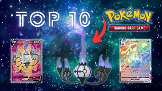 Top 10 Pokemon Chandelure Cards 🔥