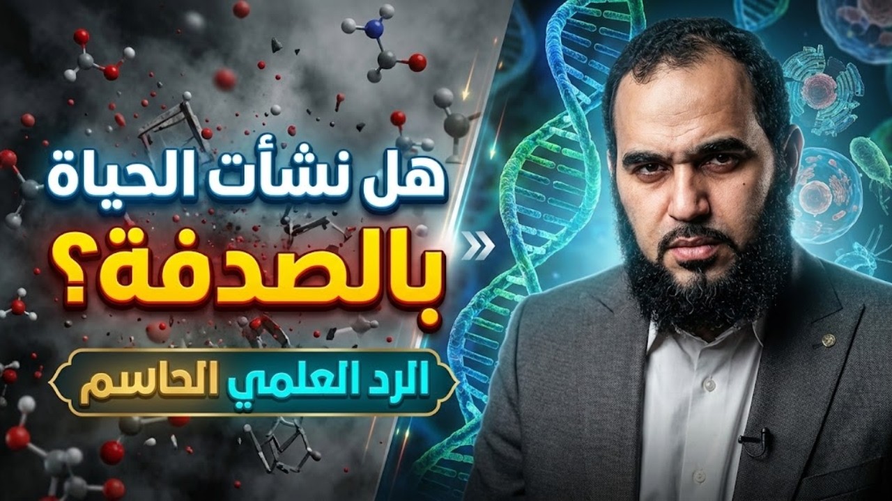 هل نشأت الحياة بالصدفة؟ الرد العلمي الحاسم  | تحصين العقل المسلم | د هيثم طلعت | 09