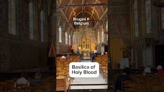 Bruges- Belgium Basilica Of The Holy Bloodfor Full Trip Details Check Out Www.jktravelvibes.com