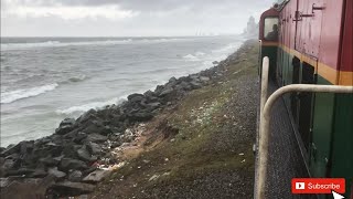 Sri Lanka Railways Rainy Day Coastal Train Ride screenshot 4