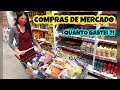 NOSSAS COMPRAS DO MÊS COMPLETA MERCADO ATACADISTA + VALOR TOTAL