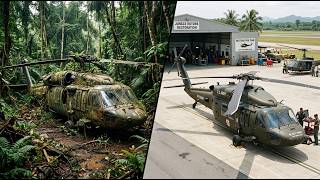 Lost Since the War: Black Hawk Helicopter Amazingly Restored