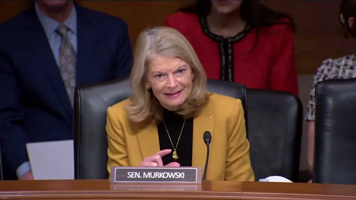 Senator Murkowski Engages with FDA Commissioner Nominee Martin Makary during HELP Committee Hearing