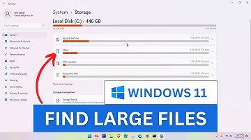 How to Find Large Files on Windows 11? | Locate Big Files on Windows Desktop or Laptop