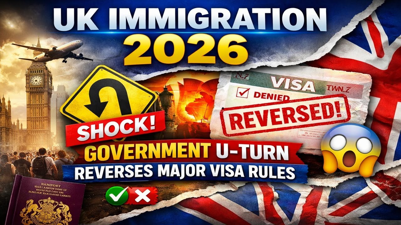 UK Immigration 2026 Shock: Government U-Turn Reverses Major Visa Rules