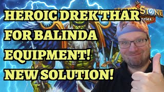 Heroic Drekthar Bounty Guide - Balinda Water Elemental Equipment - No Fire Mercenaries Hearthstone
