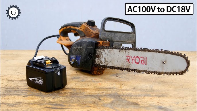 Black & Decker (8) 18-Volt Ni-Cad Cordless Chain Saw