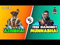 Ajjubhai94 vs Munnabhai Best Clash Battle Who will Win - Garena Free Fire