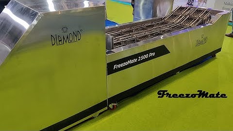 FreezoMate | Semi Automatic Ice cream candy stick making machine | Diamond Engineering Works