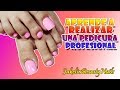 Como hacer una pedicura perfecta/Pedicura profesional 😱👣