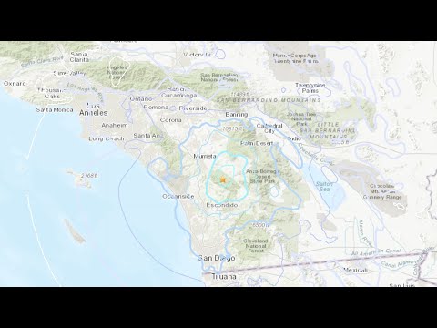 Video: När var San Diegos senaste jordbävning?