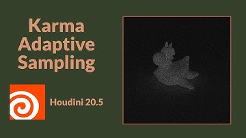 Adaptive Sampling in Karma XPU | Houdini 20.5