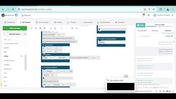 How to create a bot asking for Entry Point