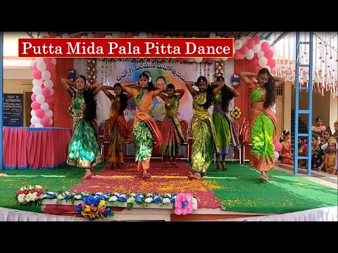 Putta Mida Pala Pitta Dance Performance by ZPGHS StudentsPutta Mida Pala Pitta Folk Dance