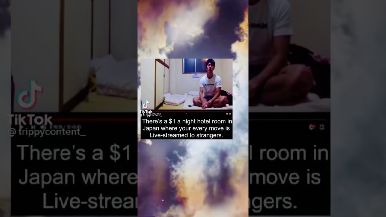 One dollar a night hotel is live-streamed to strangers in Japan‼️🙀🙀🙀
