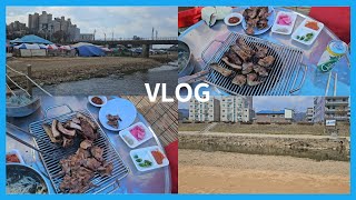 여행 vlog 당일치기 경기도 포천 장날 등갈비, 잔치국수